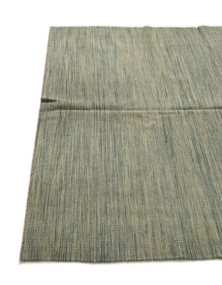 Detail image of  4' 9 x 6' 5  Hand Woven Kilim Modern Wool Rug