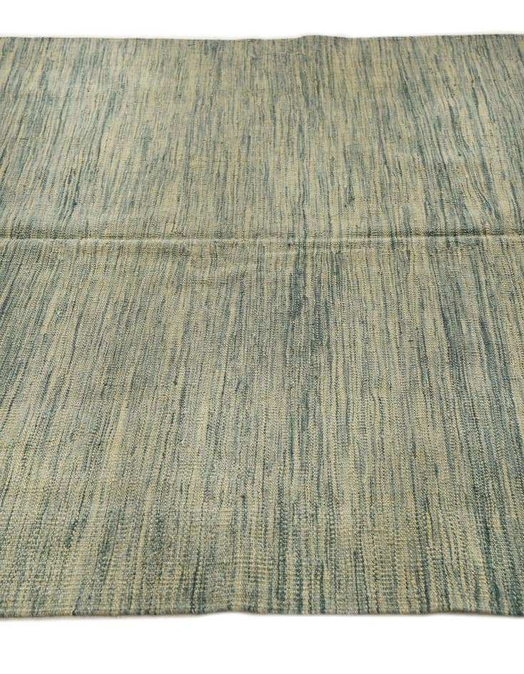 Detail image of  4' 9 x 6' 5  Hand Woven Kilim Modern Wool Rug