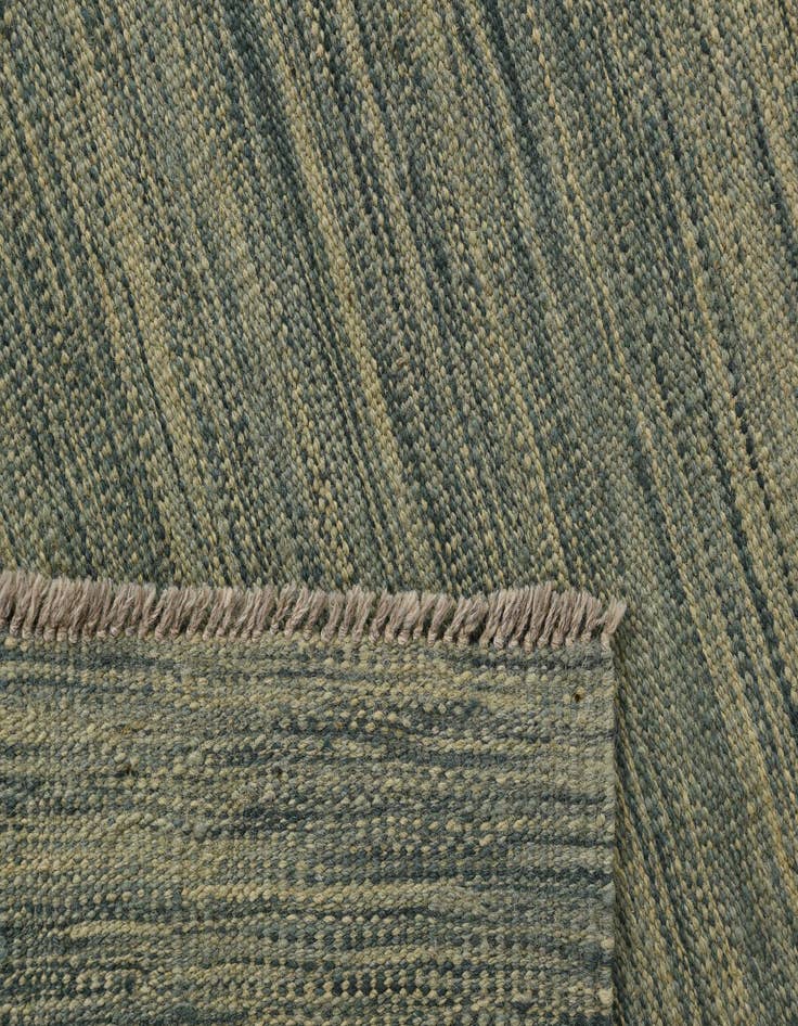 Detail image of  4' 9 x 6' 5  Hand Woven Kilim Modern Wool Rug