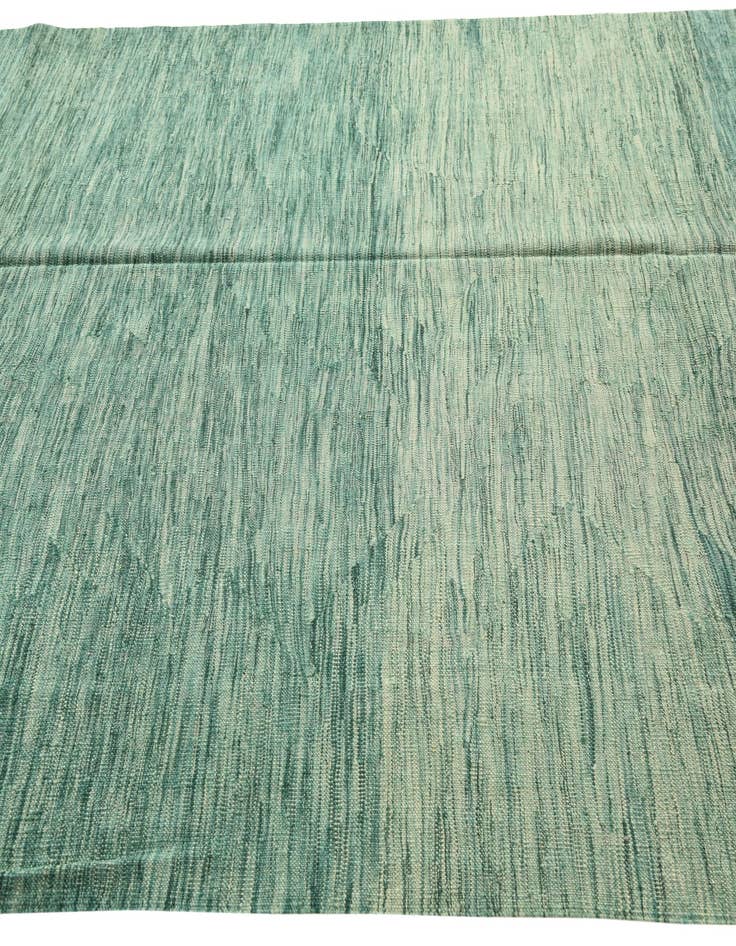 Detail image of  6' 5 x 9' 10  Hand Woven Kilim Modern Wool Rug