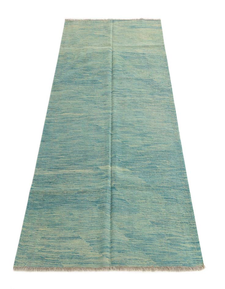 Detail image of  4' x 6'  Hand Woven Kilim Modern Wool Rug