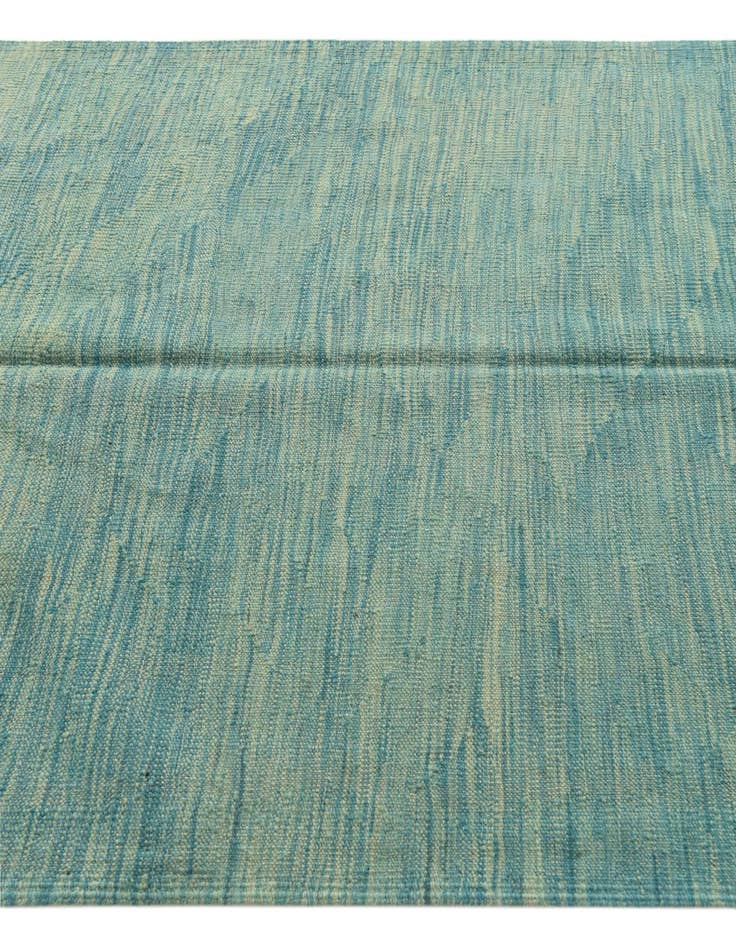 Detail image of  4' x 6'  Hand Woven Kilim Modern Wool Rug