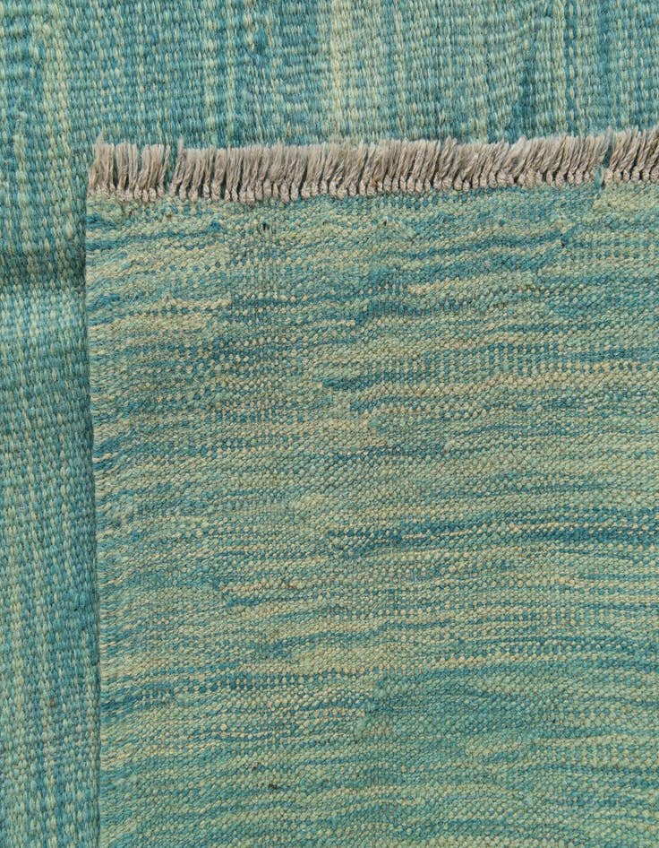 Detail image of  4' x 6'  Hand Woven Kilim Modern Wool Rug