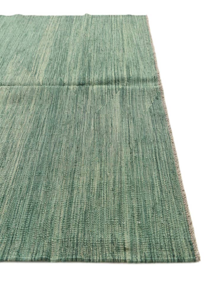 Detail image of  4' 1 x 6' 1  Hand Woven Kilim Modern Wool Rug