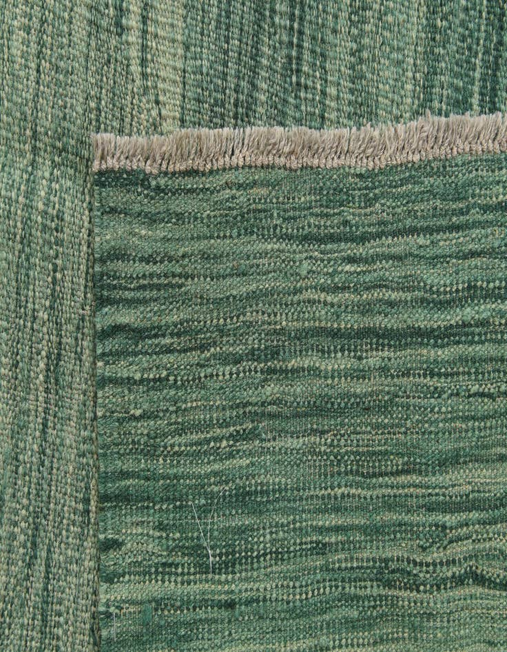 Detail image of  4' 1 x 6' 1  Hand Woven Kilim Modern Wool Rug