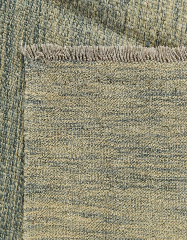 Detail image of  4' 1 x 6' 2  Hand Woven Kilim Modern Wool Rug