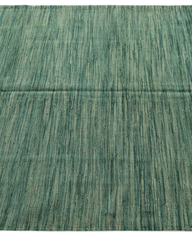 Detail image of  4' 5 x 6' 6  Hand Woven Kilim Modern Wool Rug