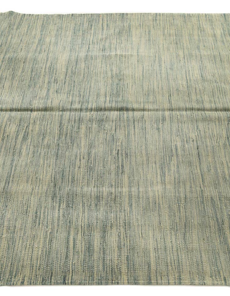 Detail image of  4' 10 x 6' 7  Hand Woven Kilim Modern Wool Rug