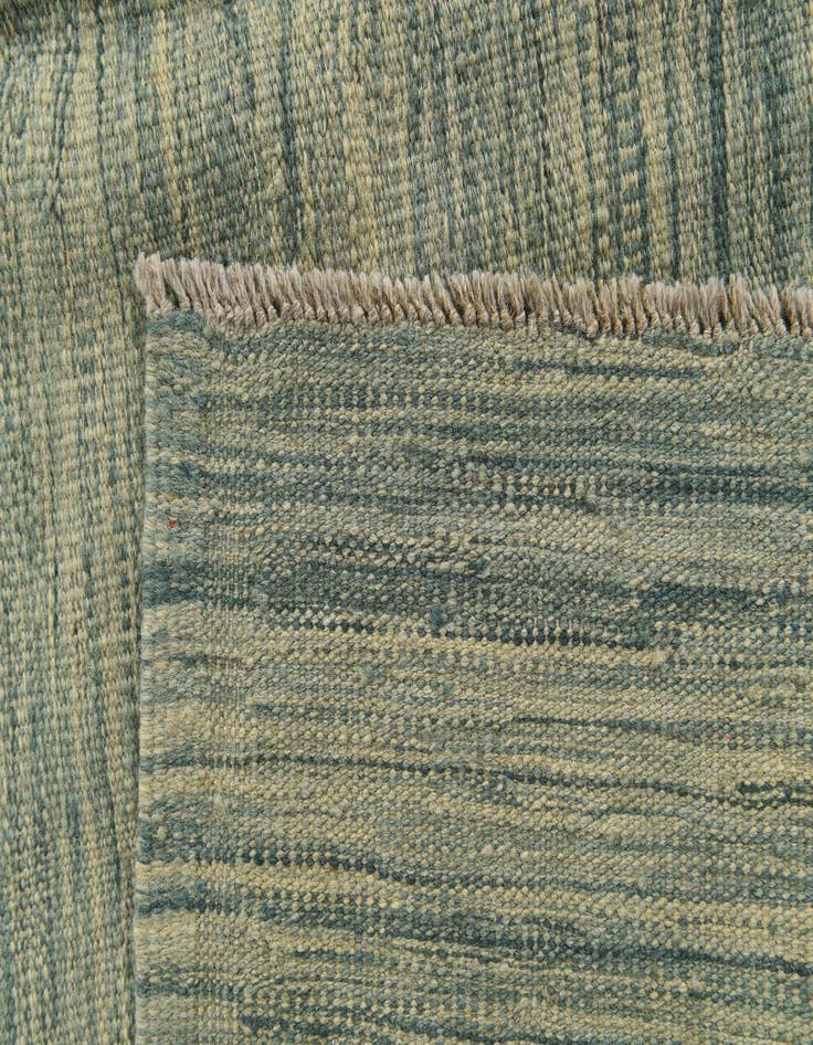 Detail image of  4' 10 x 6' 7  Hand Woven Kilim Modern Wool Rug