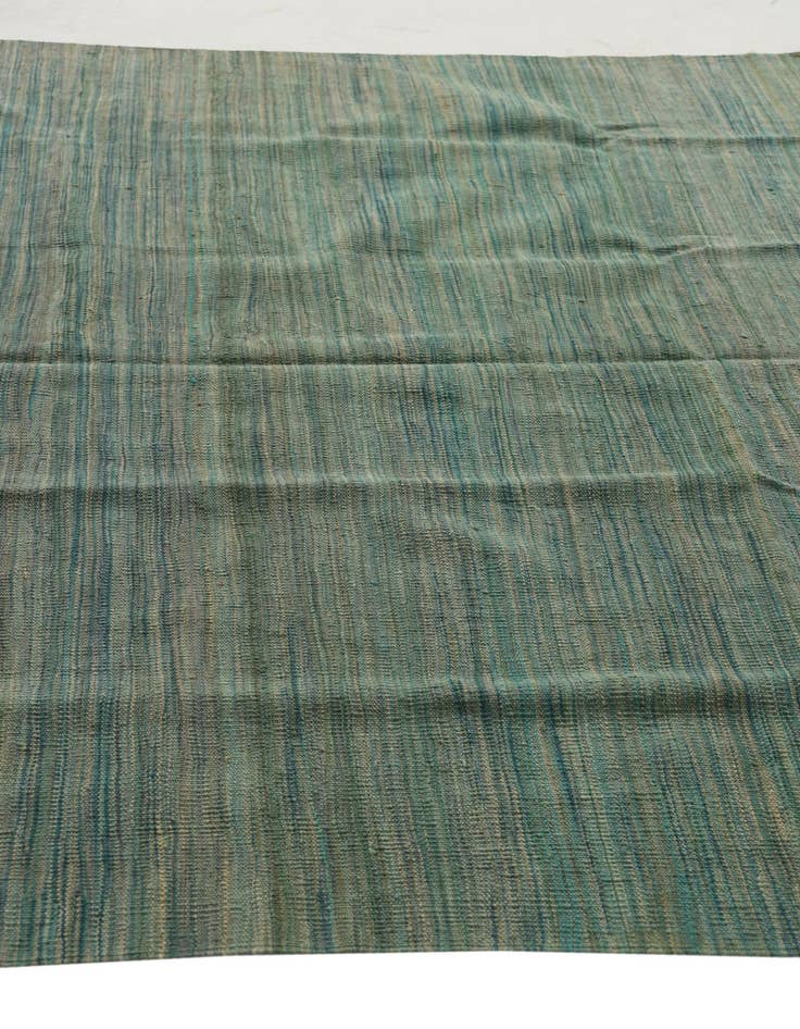 Detail image of  5' 3 x 8'  Hand Woven Kilim Modern Wool Rug