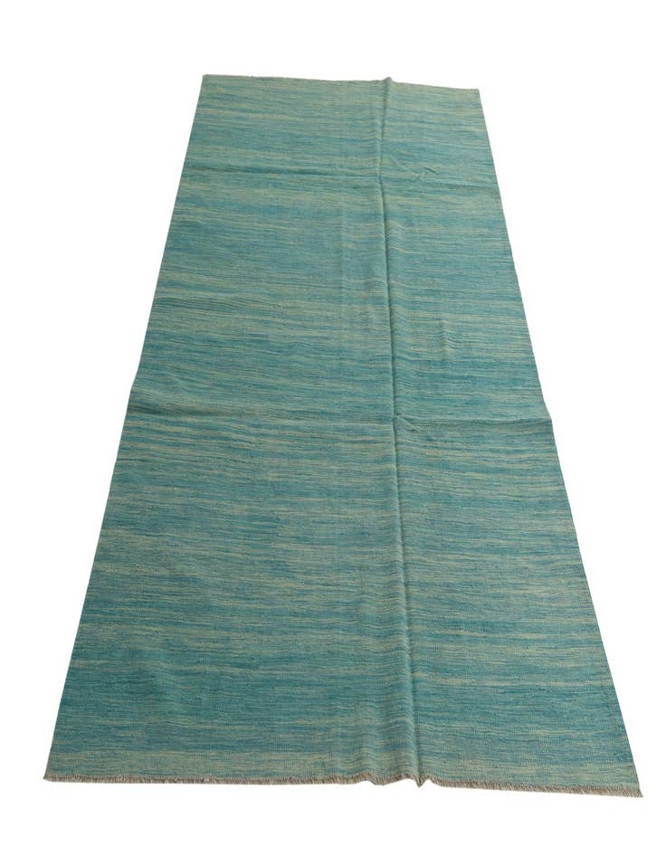 Detail image of  5' 10 x 9' 2  Hand Woven Kilim Modern Wool Rug