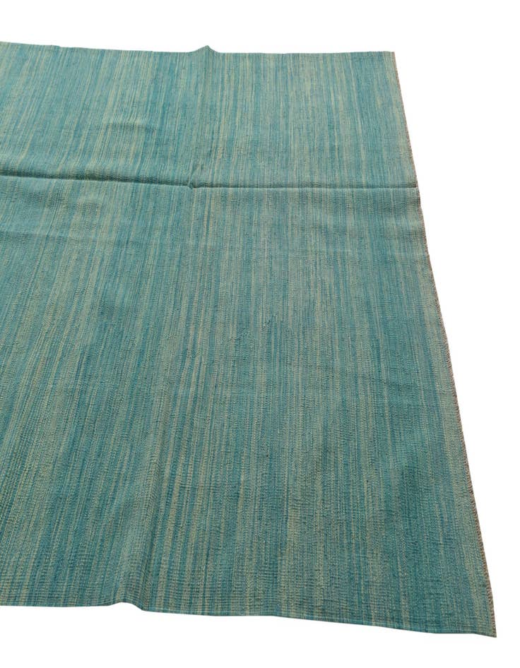 Detail image of  5' 10 x 9' 2  Hand Woven Kilim Modern Wool Rug