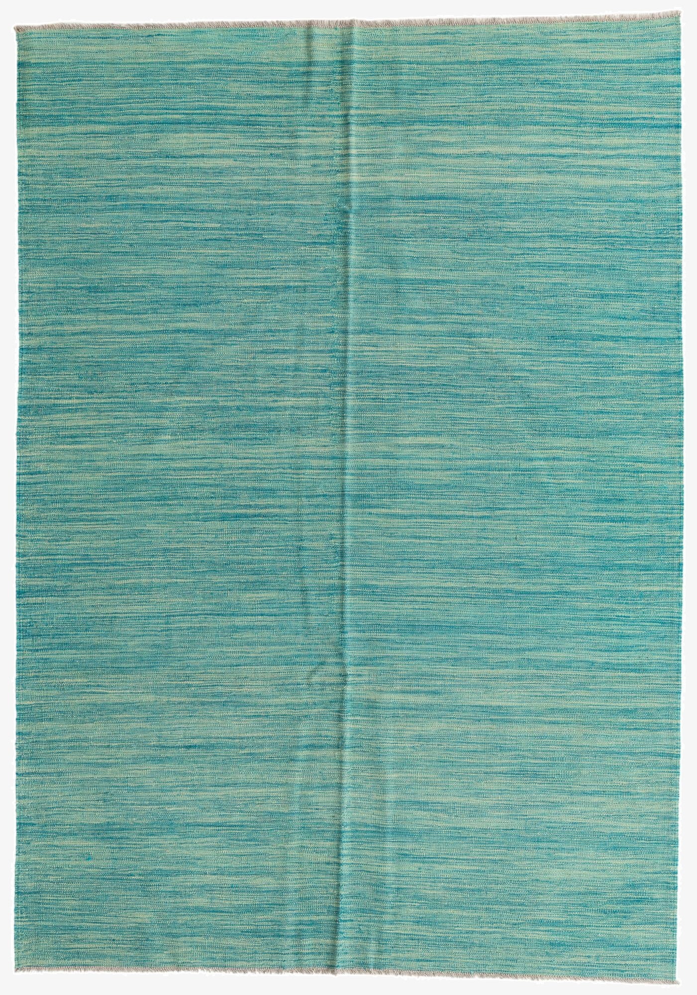  5' 7 x 8'  Hand Woven Kilim Modern Wool Rug