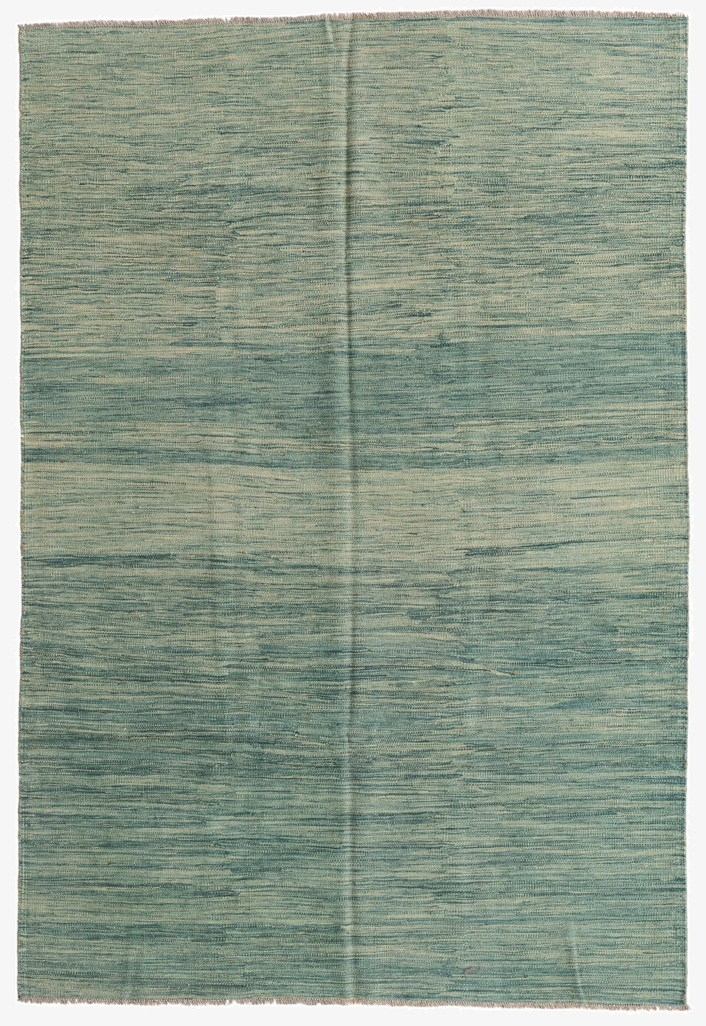  5' 5 x 8'  Hand Woven Kilim Modern Wool Rug