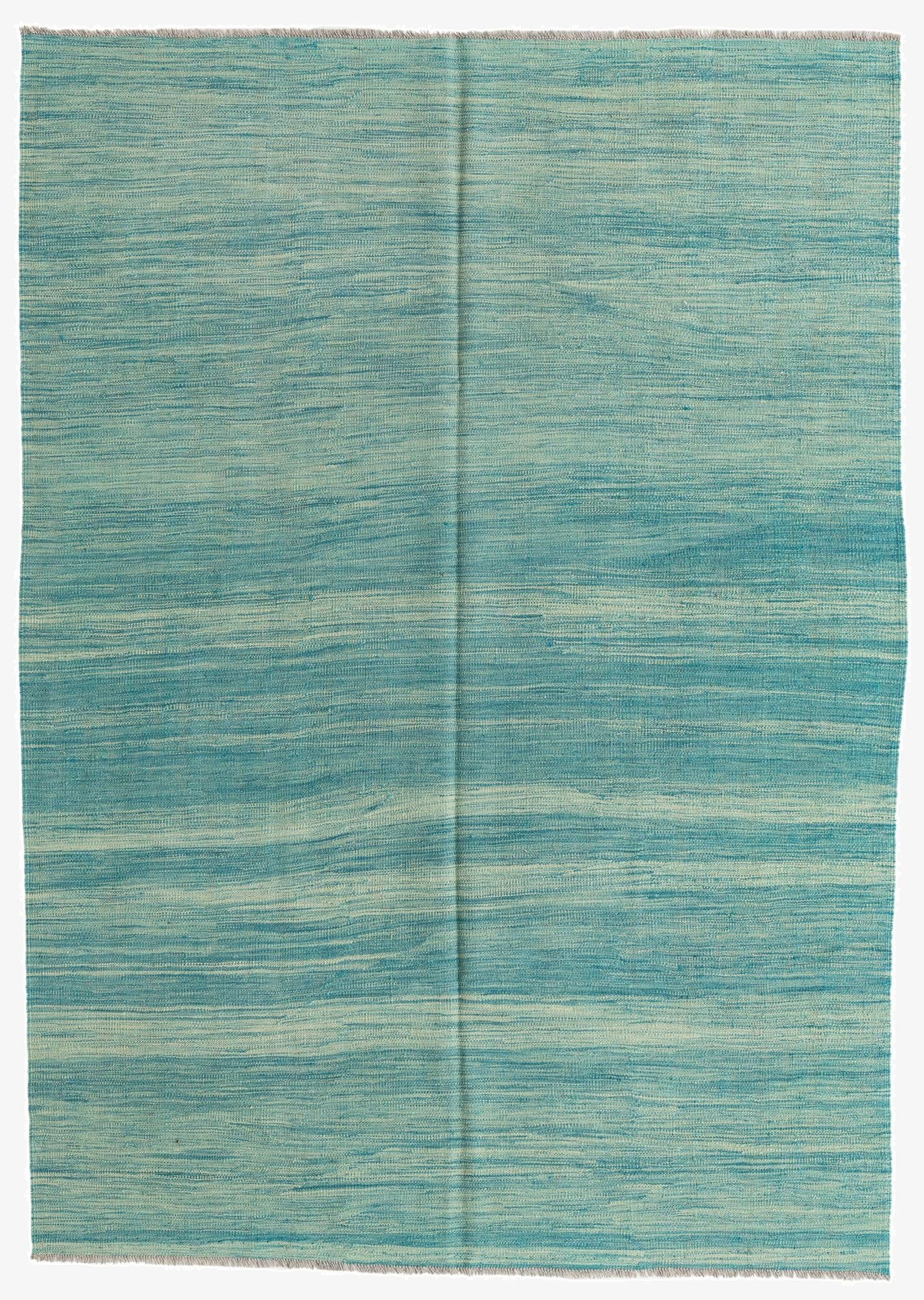  5' 8 x 8'  Hand Woven Kilim Modern Wool Rug