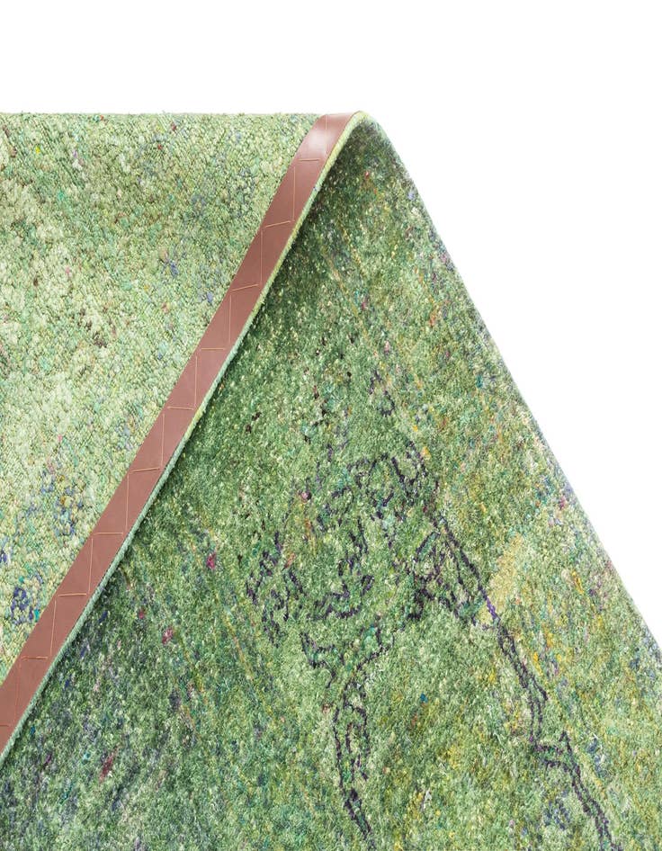 Detail image of  8' 9 x 11' 6  Hand Knotted Kundan Rug