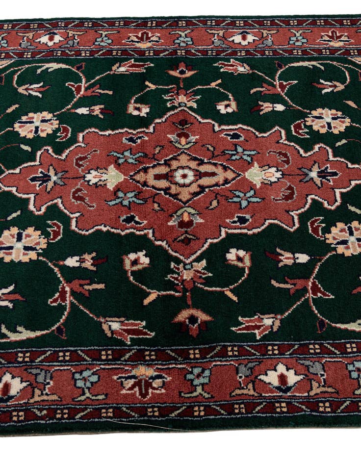 Detail image of  3' 2 x 5' 3  Hand Knotted Lahour Wool Rug