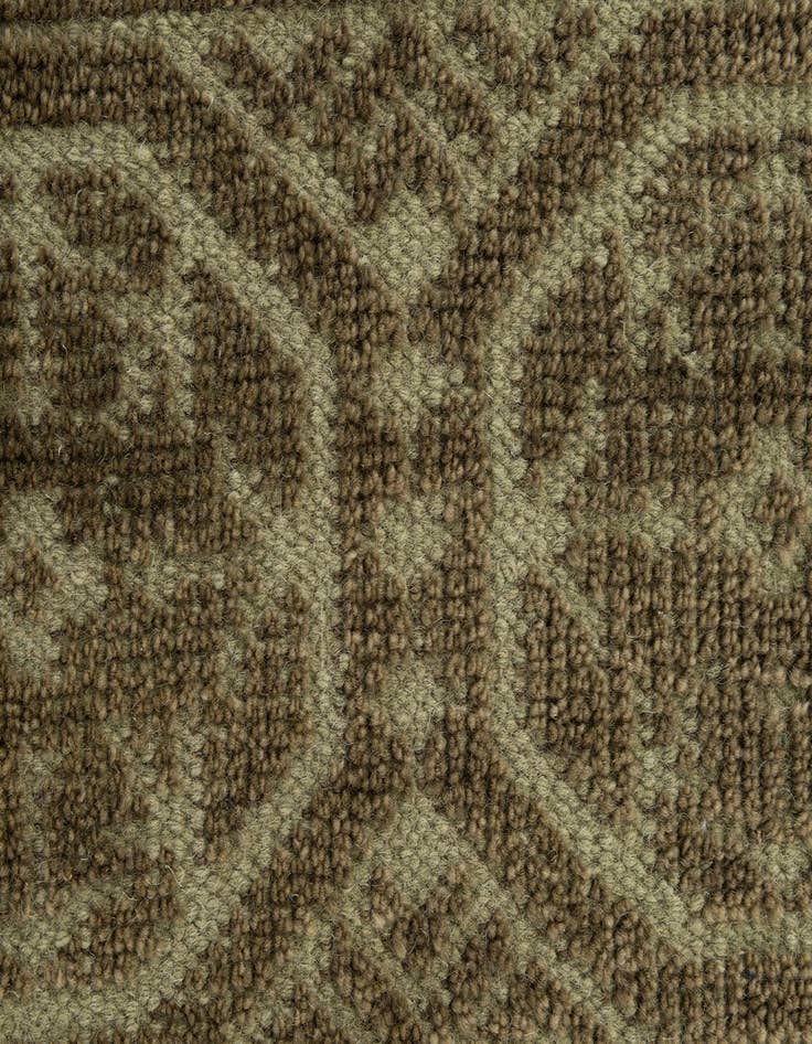 Detail image of  2' 1 x 3' 1  Hand Knotted Lana New Zealand Wool Rug