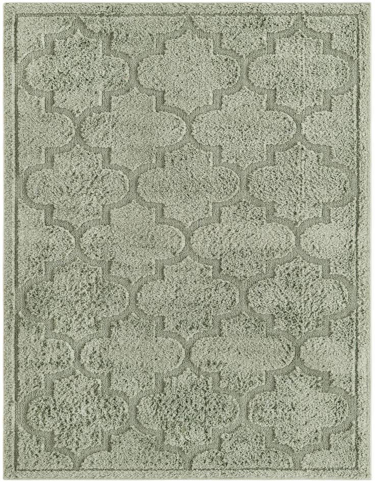 Detail image of 5' x 8' Lattice Shag Rug
