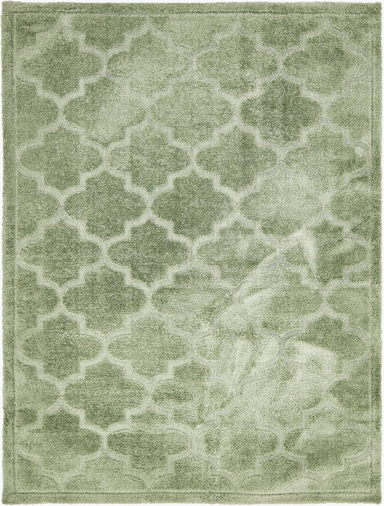  9' x 12' 2 Lattice Shag Rug