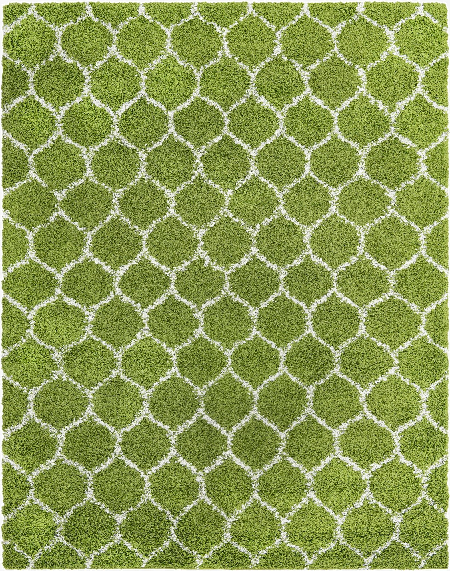  7' 10 x 10' Lattice Shag Rug