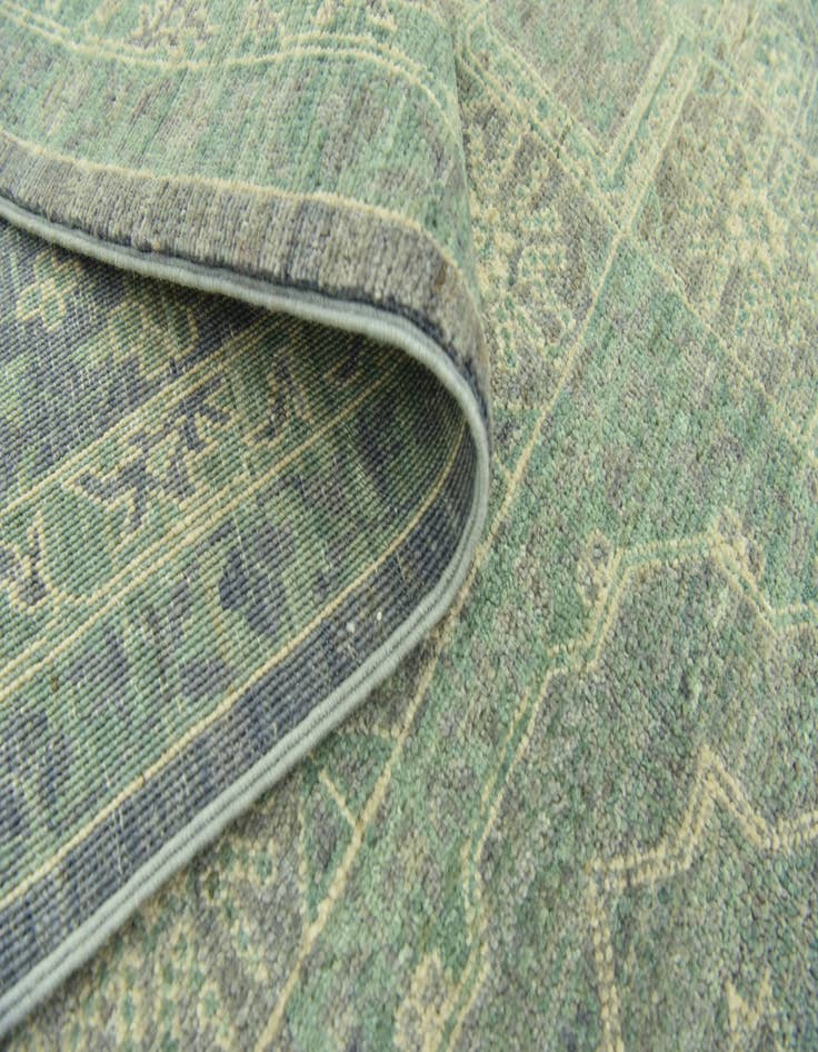 Detail image of  8' 10 x 12'  Hand Knotted Mamluk Ziegler Rug