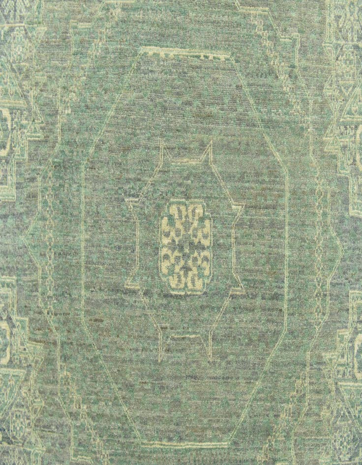 Detail image of  8' 10 x 12'  Hand Knotted Mamluk Ziegler Rug