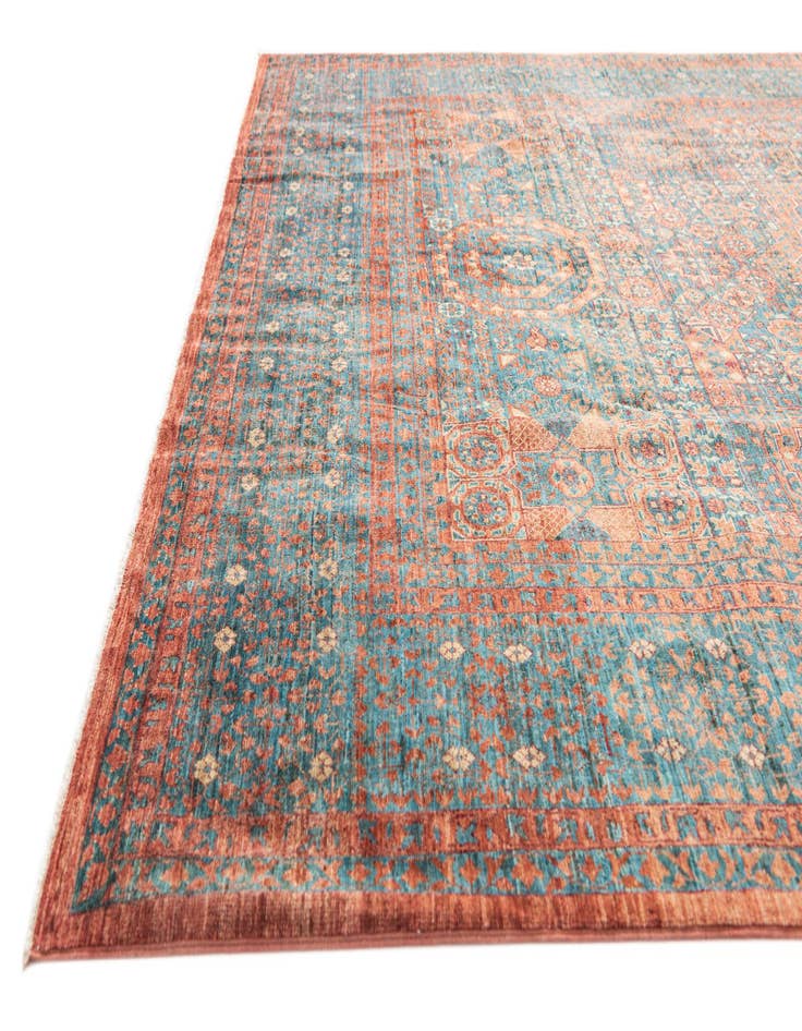 Detail image of  7' x 9' 7  Hand Knotted Mamluk Ziegler Oriental Rug