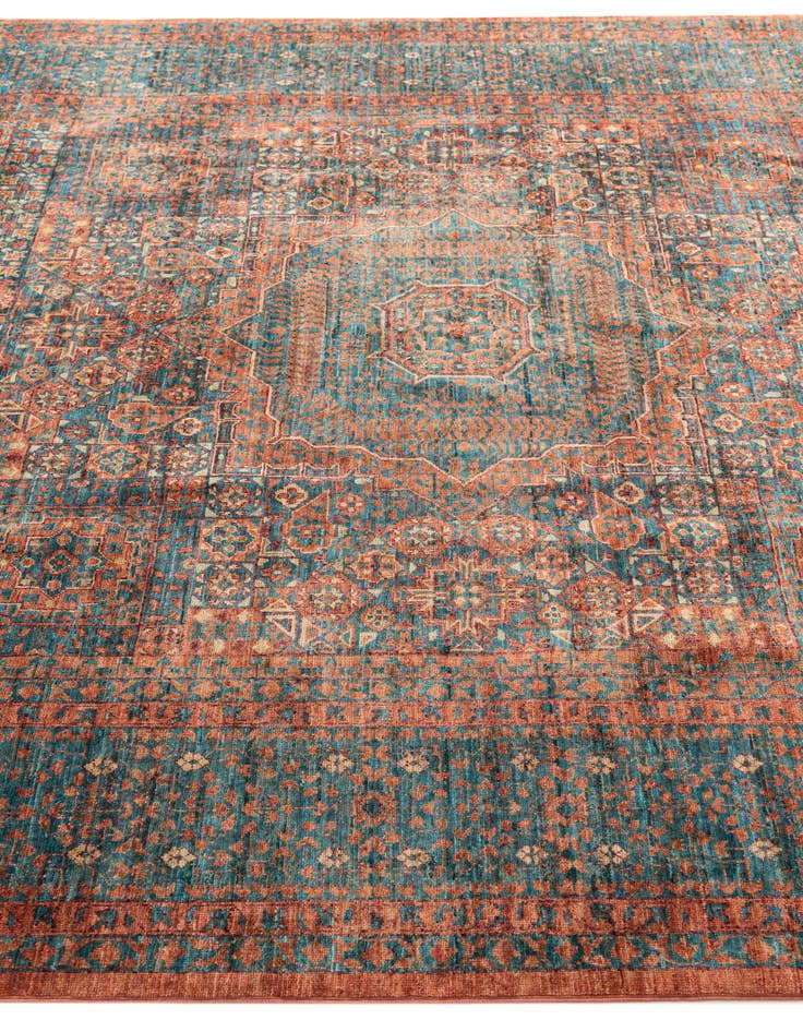 Detail image of  7' x 9' 7  Hand Knotted Mamluk Ziegler Oriental Rug