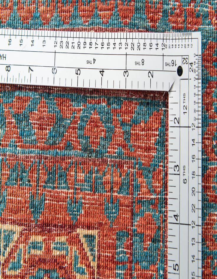 Detail image of  7' x 9' 7  Hand Knotted Mamluk Ziegler Oriental Rug