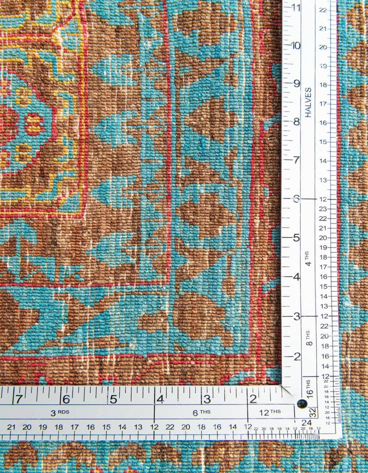 Detail image of  9' 10 x 13' 6  Hand Knotted Mamluk Ziegler Oriental Rug