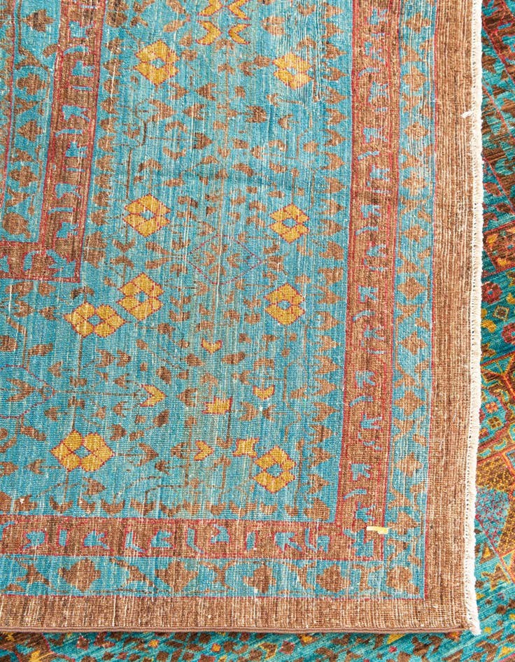 Detail image of  9' 10 x 13' 6  Hand Knotted Mamluk Ziegler Oriental Rug