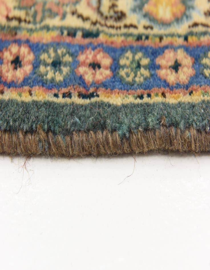 Detail image of  9' 9 x 12' 9  Hand Knotted Mashad Persian Wool Rug