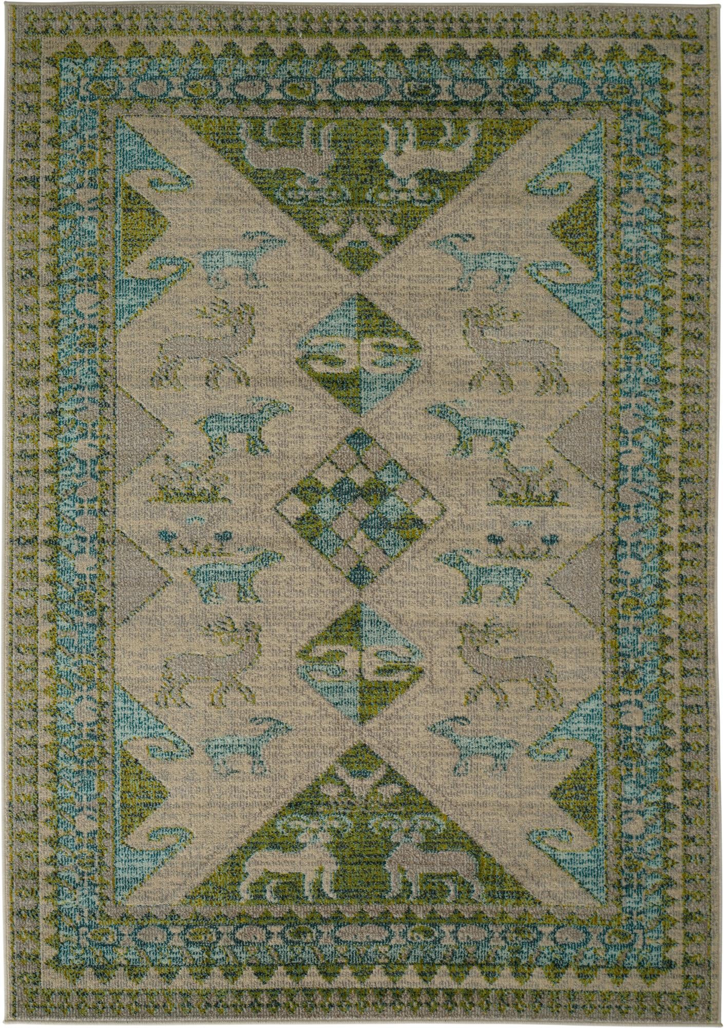  5' x 7'  Washable Mesa Rug