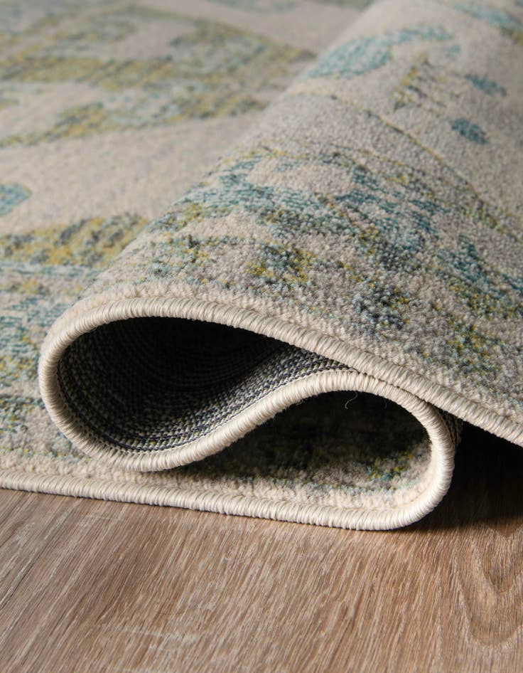 Detail image of  5' x 8'  Washable Mesa Rug