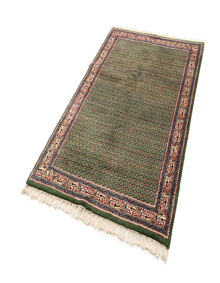 Detail image of  4' 4 x 6' 5  Hand Knotted Mir Wool Rug