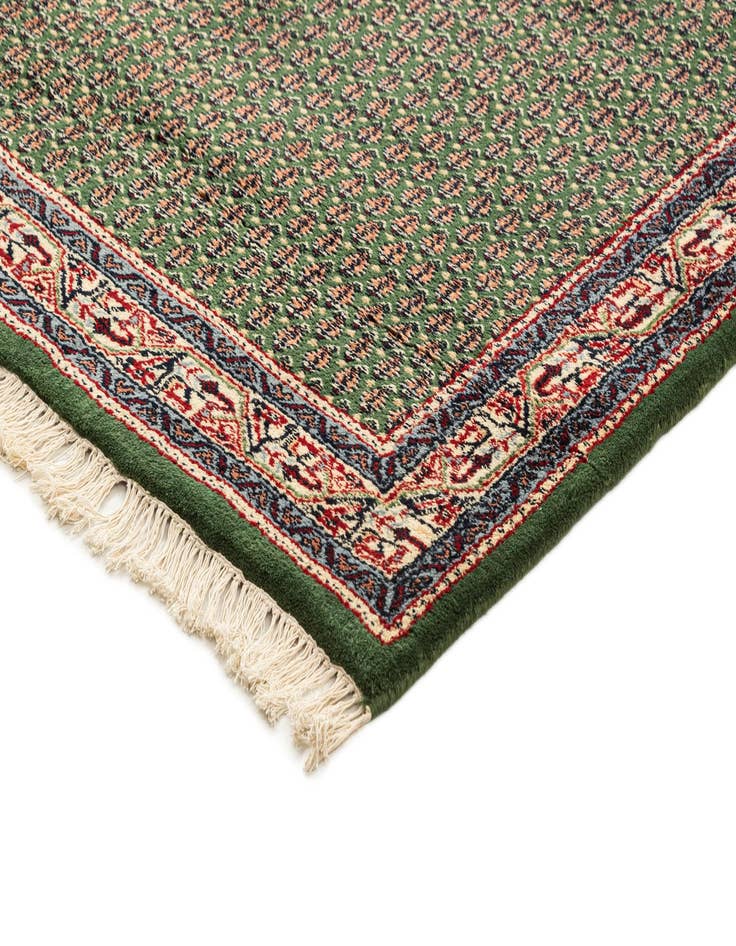 Detail image of  4' 4 x 6' 5  Hand Knotted Mir Wool Rug