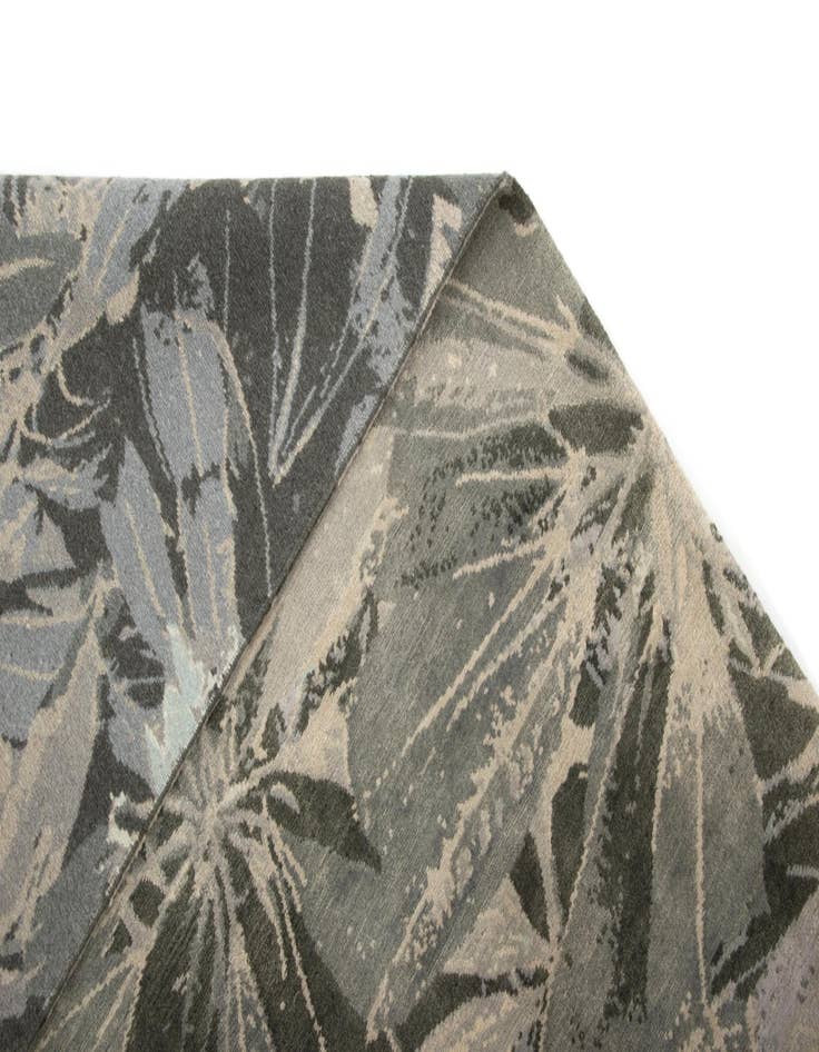 Detail image of  7' 9 x 10'  Hand Knotted Modern Himalaya Wool Rug