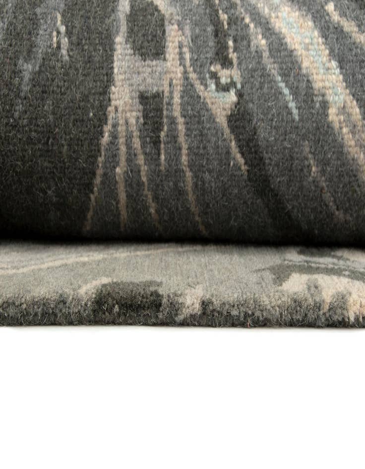 Detail image of  7' 9 x 10'  Hand Knotted Modern Himalaya Wool Rug