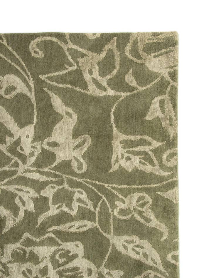 Detail image of  8' 4 x 9' 9 Modern Nehmo Wool Rug