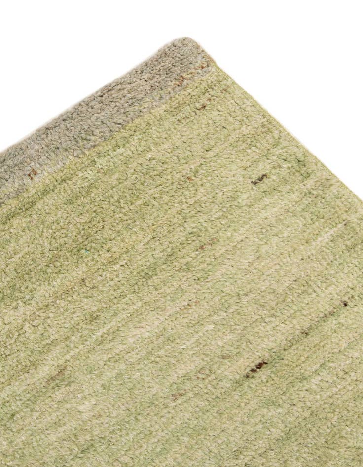 Detail image of  4' 6 x 6' 4  Hand Knotted Moroccan Wool Rug