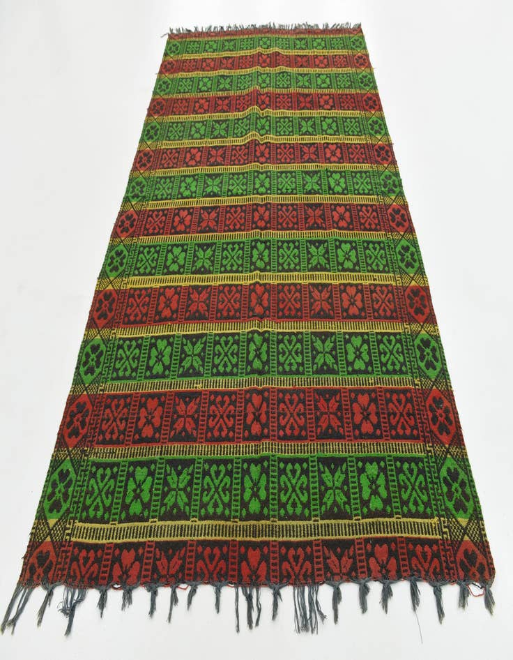 Detail image of  5' 5 x 8' 2  Hand Woven Moroccan Wool Rug