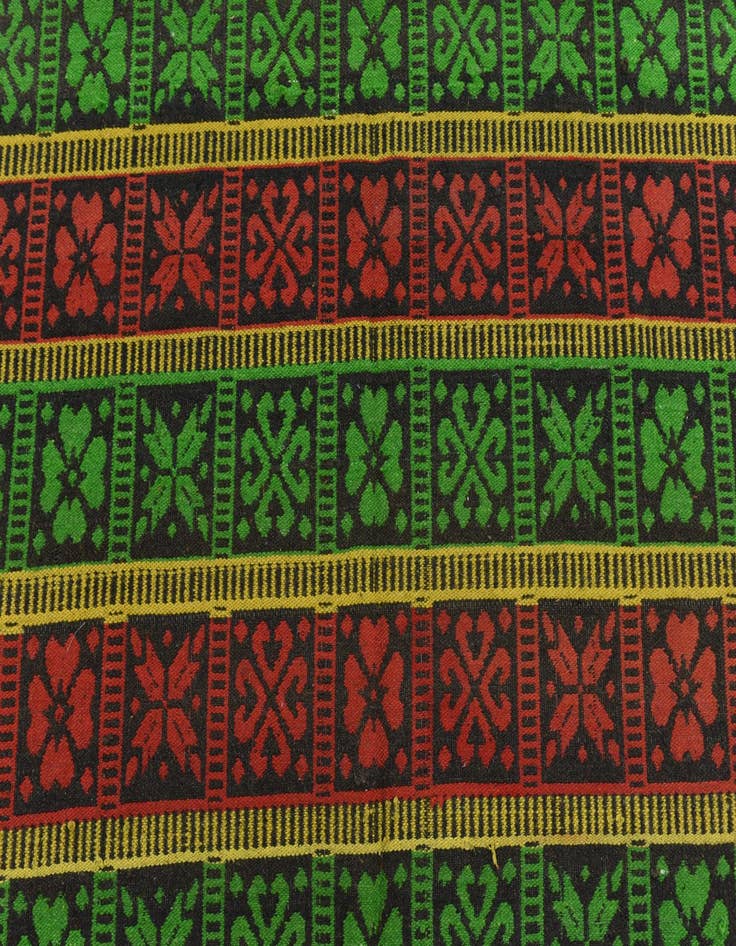 Detail image of  5' 5 x 8' 2  Hand Woven Moroccan Wool Rug