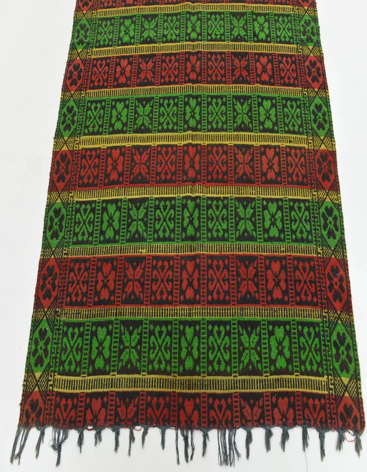 Detail image of  5' 5 x 8' 2  Hand Woven Moroccan Wool Rug