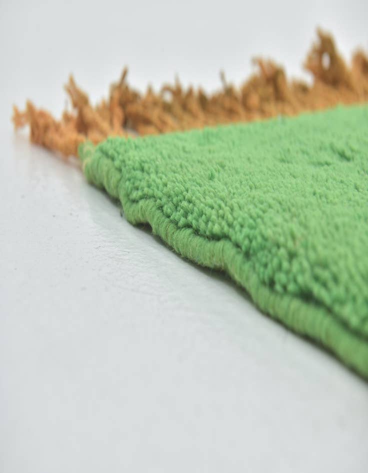 Detail image of  6' x 8' 2  Hand Knotted Moroccan Wool Rug