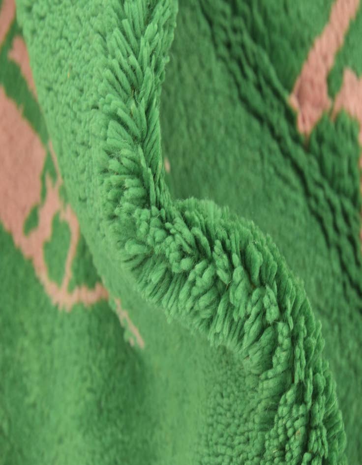 Detail image of  6' x 8' 2  Hand Knotted Moroccan Wool Rug