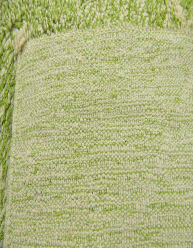 Detail image of  4' 8 x 8'  Hand Knotted Moroccan Wool Rug