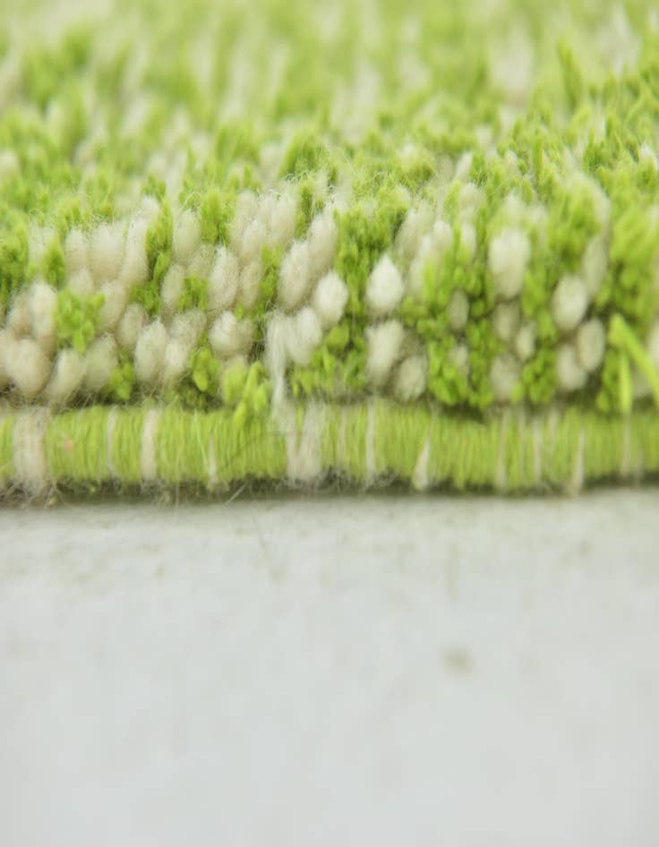 Detail image of  4' 8 x 8'  Hand Knotted Moroccan Wool Rug