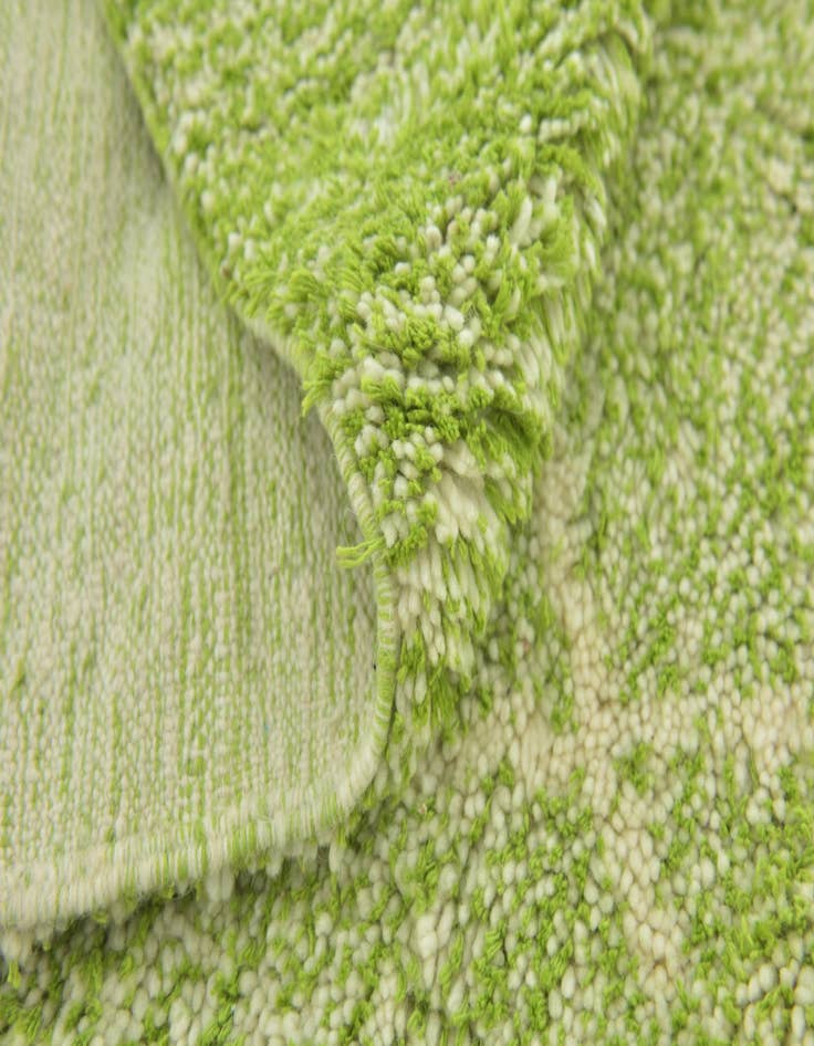 Detail image of  4' 8 x 8'  Hand Knotted Moroccan Wool Rug