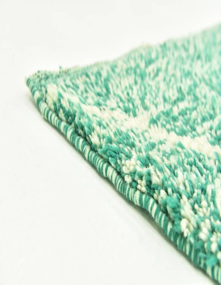 Detail image of  6' 8 x 9' 1  Hand Knotted Moroccan Wool Rug